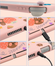 Load image into Gallery viewer, Nintendo Switch/ Lite Case - Fruity Pink Bear
