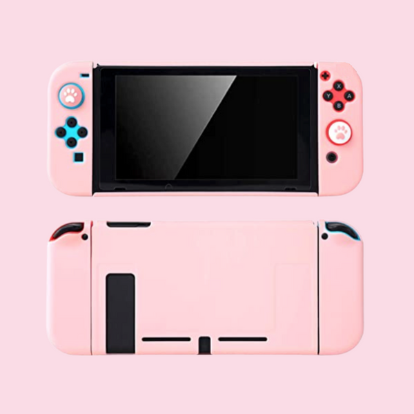 Funda Rosa y Violeta para Nintendo Switch y OLED