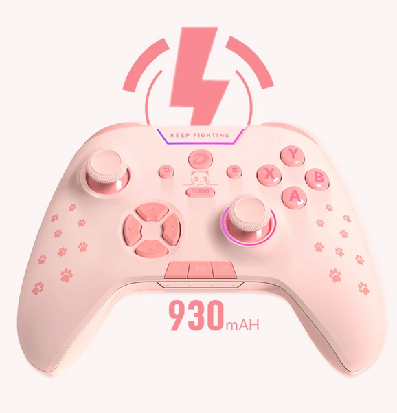 Pink Kitty Paws - Dareu H105 - Mando Inalámbrico 