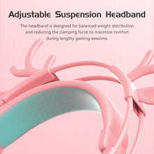 Load image into Gallery viewer, SYTO-SY - G25 - Pink Elk Ear Gaming Headphones
