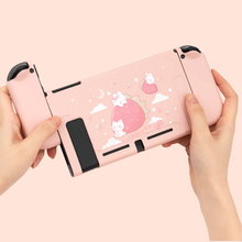 Load image into Gallery viewer, Nintendo Switch Protective Case - Strawberry Bunny
