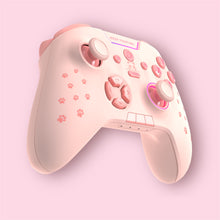 Load image into Gallery viewer, Pink Kitty Paws - Dareu H105 - New Wireless Bluetooth Game Controller
