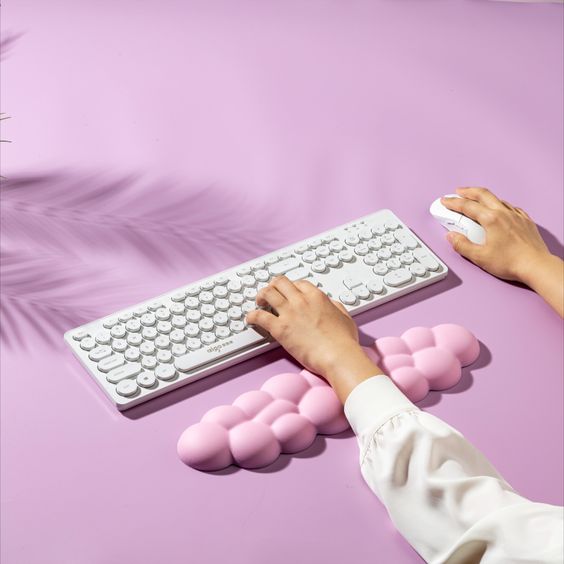 Pinky Clouds - Hand Wrist Rest