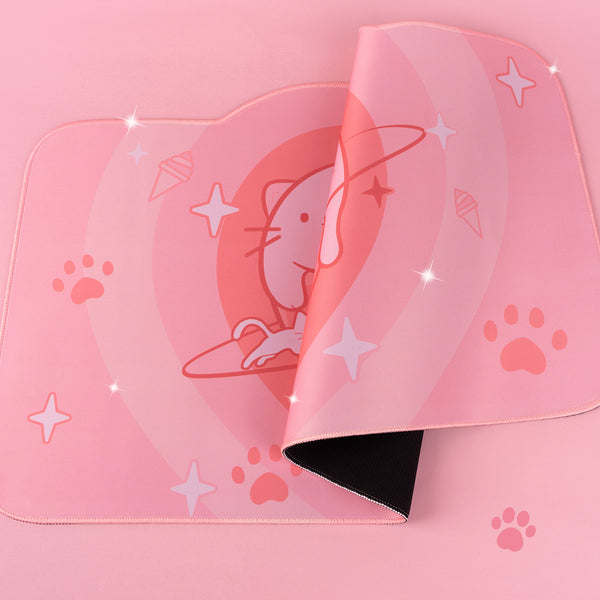 Alfombrilla de Ratón - Cat Love Ice Cream