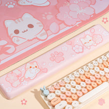 Load image into Gallery viewer, Cherry Blossom Cats - Wrist Rest
