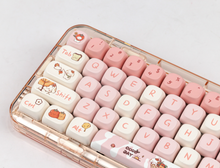 Load image into Gallery viewer, Cute Puppy Keyboard Keycaps - MOA Profile
