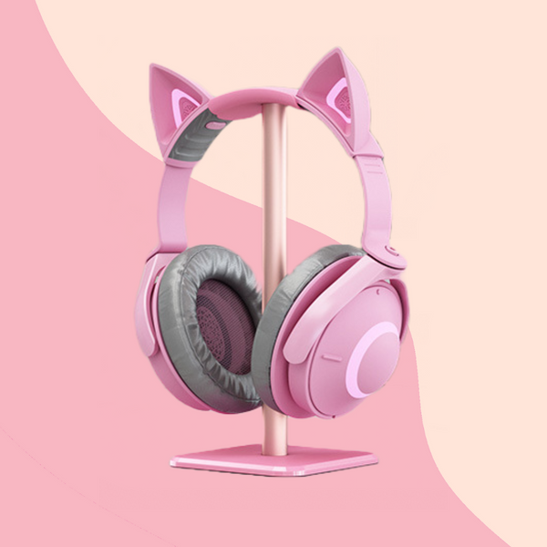 Soporte de Auriculares Rosa