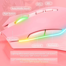 Load image into Gallery viewer, Bony CW905 - Pink Wired Mouse
