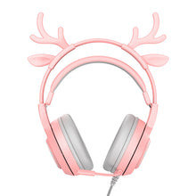 Load image into Gallery viewer, SYTO-SY - G25 - Pink Elk Ear Gaming Headphones
