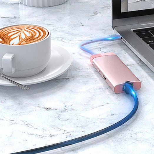 HUB Rosa Multifución 6 en 1