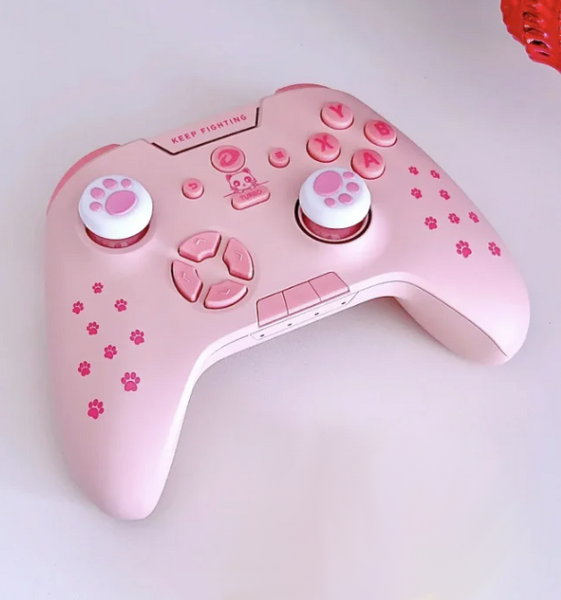 Pink Kitty Paws - Dareu H105 - Mando Inalámbrico 
