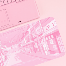 Load image into Gallery viewer, Pink Japan Street - Mouse Pad
