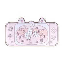 Load image into Gallery viewer, Pink Peach Rabbits Picnic - Mouse Pad
