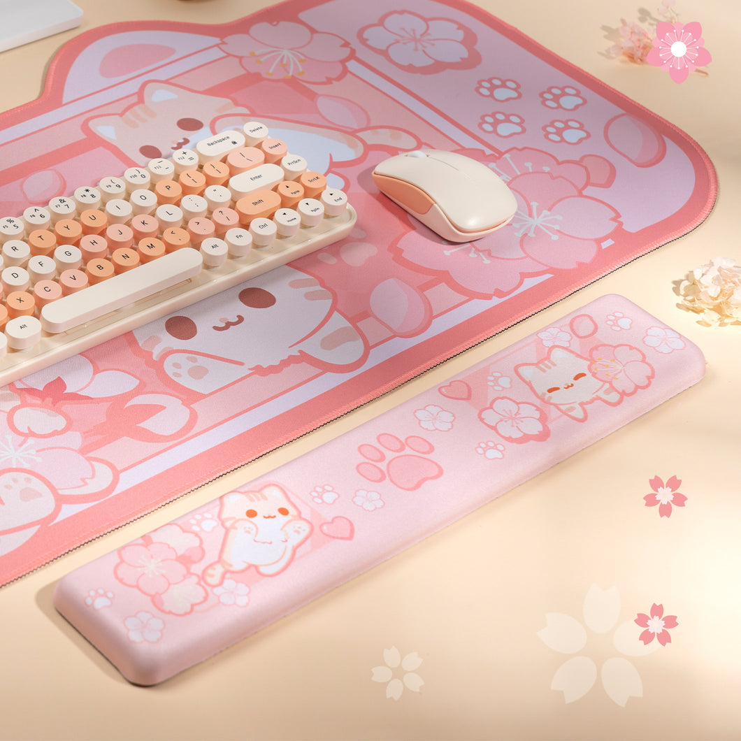 Cherry Blossom Cats - Wrist Rest