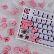 Load image into Gallery viewer, Sakura Keycaps OEM Height Five-sided Sublimation
