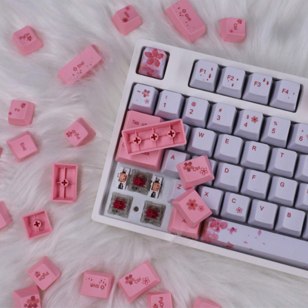 Sakura - Teclas de PBT con Perfil OEM