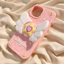 Load image into Gallery viewer, Cute Angel Wings - Silicone iPhone Case
