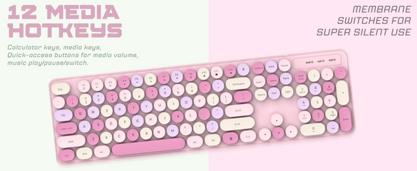 Mysterio CK280 - Wireless Keyboard And Mouse Set 2.4G