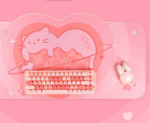 Pink Bunny Ears - Ratón Inalámbrico