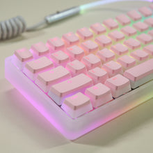 Load image into Gallery viewer, Pink PBT Keycaps
