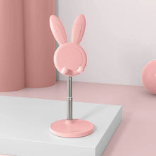 Load image into Gallery viewer, Pink Rabbit Stand Support
