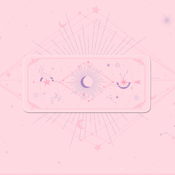 Constelaciones Violetas - Alfombrilla Resistente al Agua