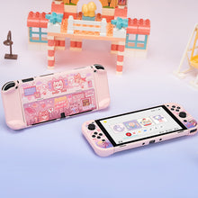 Load image into Gallery viewer, Nintendo Switch and Oled Protective Case - Pink Pixel Kitty
