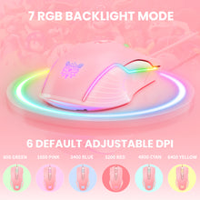 Load image into Gallery viewer, Bony CW905 - Pink Wired Mouse
