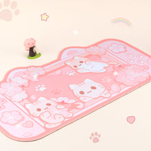 Load image into Gallery viewer, Cherry Blossom Cats - Large and Small Mouse Pads
