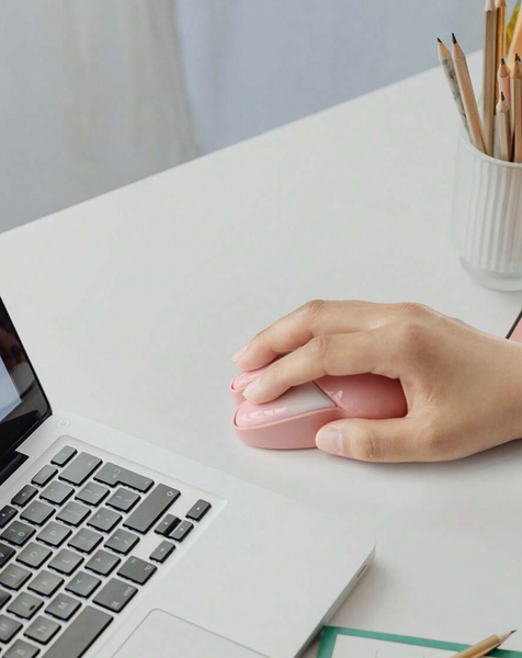 Pink Bunny Ears - Ratón Inalámbrico