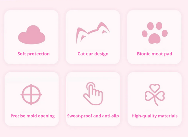 Cat Paw - Funda de silicona para mando de Xbox Series X/S