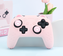 Load image into Gallery viewer, Nintendo Switch Pro Controller Cover - Pink Kitty Face
