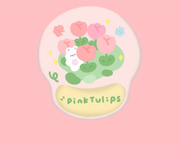 Alfombrillas con Reposamuñecas para Ratón y Teclado