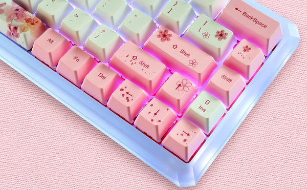 Sakura - Teclas de PBT con Perfil OEM