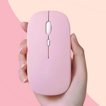 Load image into Gallery viewer, Macaron Pink Wireless Mouse
