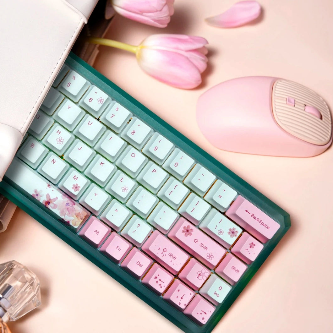 Sakura Keycaps OEM Height Five-sided Sublimation