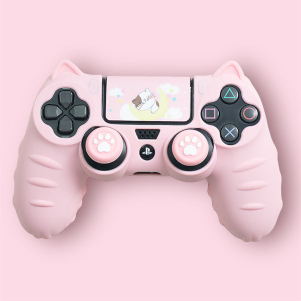 Sleepy Cat - Funda Protectora de Silicona Dualshock 4 PS4
