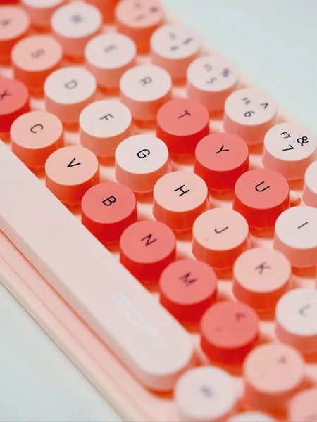 Juego de Tres Piezas de Teclado y Ratón Inalámbricos Portátiles 