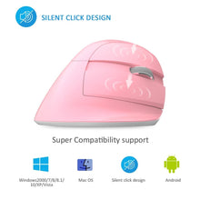 Load image into Gallery viewer, Ergonomic Wireless Mouse - Delux M618 Mini
