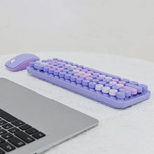 Load image into Gallery viewer, MOFII Macaron 2.4G Wireless Keyboard And Mouse Set
