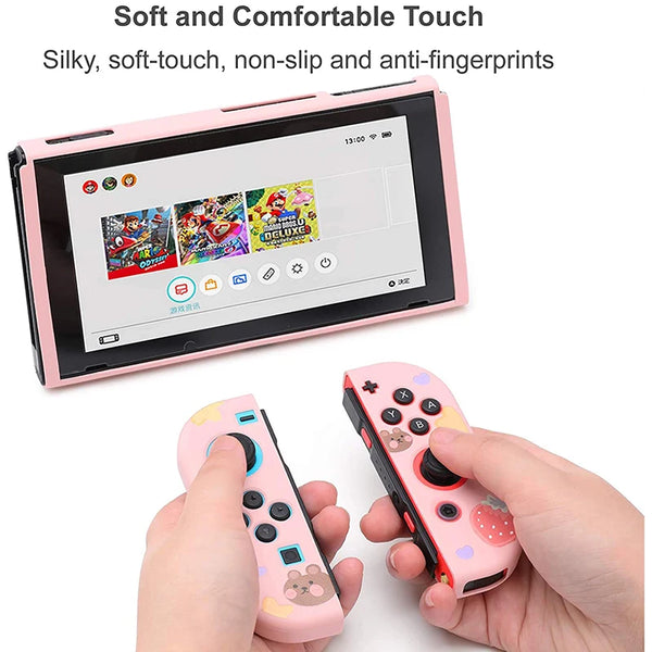 Sweet Pink Bear - Funda Nintendo Switch y Lite