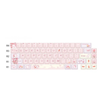 Load image into Gallery viewer, Spring Bunnies -  66  PBT - MDA Keycaps Set
