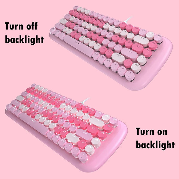 Candy M - Compact 84 Keys, 10 Lighting Effects - Mechanical Keyboard