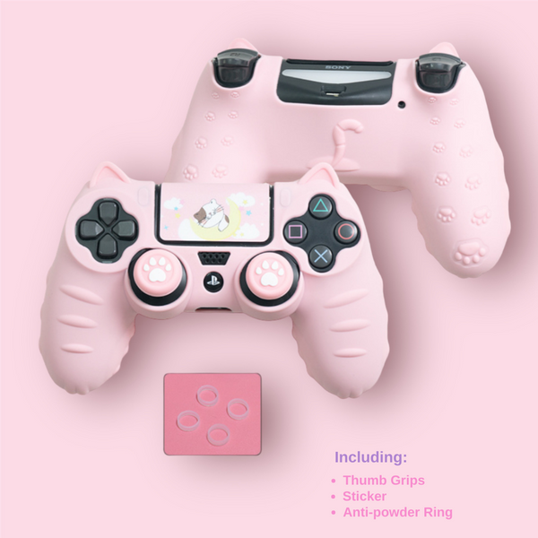Sleepy Cat - Funda Protectora de Silicona Dualshock 4 PS4