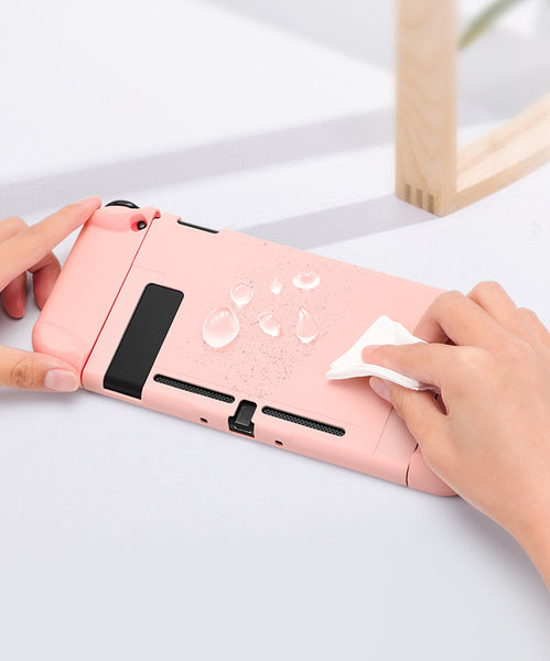 Funda Rosa y Violeta para Nintendo Switch y OLED