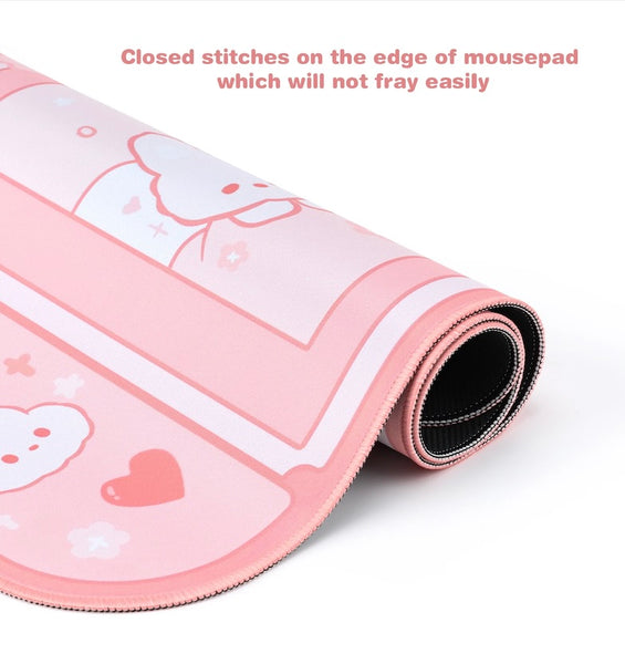 Pinky Bunnies - Alfombrilla de escritorio