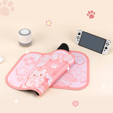 Load image into Gallery viewer, Cherry Blossom Cats - Large and Small Mouse Pads
