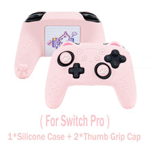 Load image into Gallery viewer, Nintendo Switch Pro Controller Cover - Pink Kitty Face
