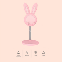 Load image into Gallery viewer, Pink Rabbit Stand Support
