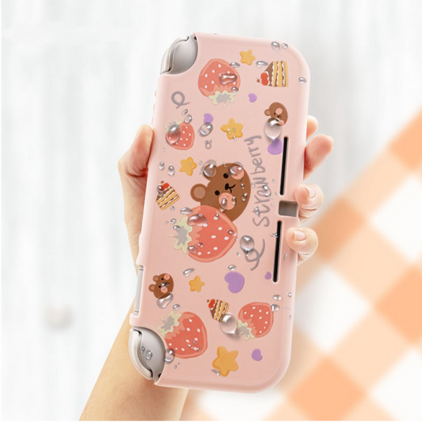 Sweet Pink Bear - Funda Nintendo Switch y Lite